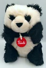 Image of SMALL Trudi Panda Kevin Plush Stuffed Toy VINTAGE