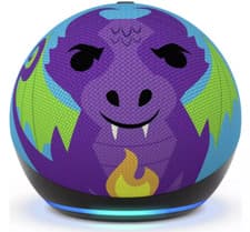 Image of Amazon Echo Dot Kids 5th Gen Smart Speaker With Alexa Dragon