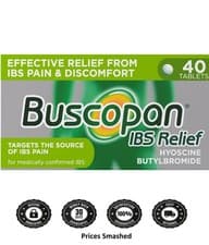 Image of 40 Tablets Buscopan IBS Relief - Effective Relief From IBS Pain & Discomfort