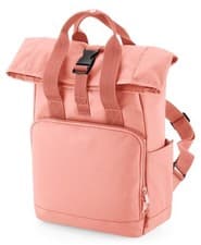 Image of BagBase BG118S Recycled Mini Twin Handle Roll-Top Backpack| One Size | 6 Colours
