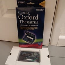 Image of Seiko ER2100 Concise Oxford Thesaurus Spellchecker Crossword Solver, new