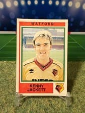 Image of Panini Football 85 Sticker Kenny Jacket Watford #337