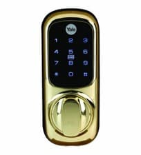Image of Yale Keyless Connected polished brass smart access doorlock