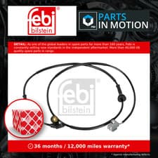 Image of ABS Sensor fits VOLVO XC90 Mk1 2.4D Rear Left 02 to 14 Wheel Speed 30773744 Febi