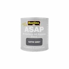 Image of Rustins ASAP All Surface All Purpose Quick Dry Wood Metal UPVC Paint 250ml 500ml