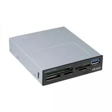 Image of Akasa AK-ICR-27 card reader USB 3.2 Gen 1 (3.1 Gen 1) Internal Black Grey