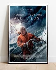 Image of All Is Lost King Size Repro Movie Poster - 36"x24"