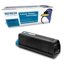 Image of Refresh Cartridges Black 42127457 Toner Compatible With Oki Printers