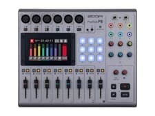 Image of ZOOM PodTrak P8 The Ultimate Workstation for Podcasters Multi-Track Recorder New