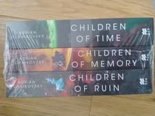 Image of Adrian Tchaikovsky Children of Time And Memory And Riun Trilogy