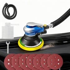 Image of 6" Air Random Orbital Palm Sander 150mm Dual Action Auto Body Orbit DA Sanding