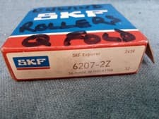 Image of SKF 6207-2Z Shielded Deep Groove Ball Bearing NEW 35 x 72 x 17 mm