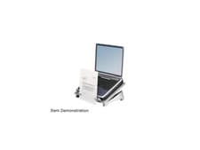 Image of Fellowes 8036701 Office Suites Laptop Riser Plus, Copyholder, 15 1/8 x 11 3/8 x