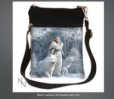 Image of Winter Guardians (AS) Shoulder Bag 23cm by Nemesis Now