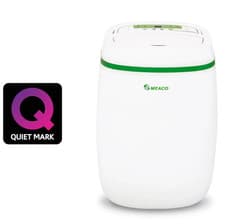 Image of MEACO 12L Low Energy Dehumidifier & Air Purifier - White - 1 Year Warranty