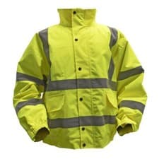 Image of Sealey Hi-Vis Yellow Jacket with Quilted Lining & Elastic Waist-XXL 802XXL