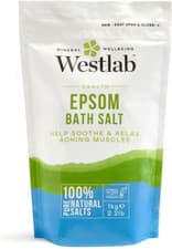Image of Westlab Reviving Epsom Salt Resealable Pouch Pure and Unscented 1Kg