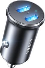 Image of 90W USB C Car Charger Adapter, Dual USB C Port PD45W Iphone Car Charger Fast Cha