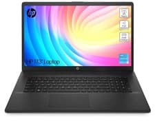 Image of HP 17" Laptop, Intel Pentium Silver Processor, 4 GB RAM, 128 GB SSD 17-cn01014sa