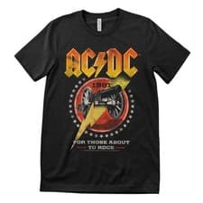 Image of Officially Licensed AC/DC - 1981 For Those About To Rock Mens T-Shirt
