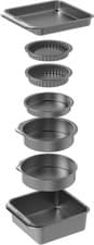 Image of MasterClass Smart Space Bakeware Set 7-Piece Non Stick and Stackable