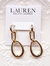 Image of Lauren Ralph Lauren Gold-Tone Earrings