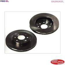 Image of 2x BRAKE DISC BG4701C FOR SKODA OCTAVIA/III/Combi VW GOLF/VII/SPORTSVAN JETTA