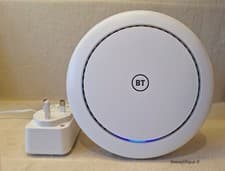 Image of BT Whole Home Premium WiFi Extender Disc AX3700 Tri-Band Mesh - 3 AVAILABLE