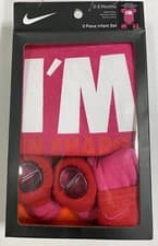 Image of Nike Baby Girls Set 3 Pieces Pink 0 - 6 Months