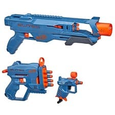 Image of Nerf Elite 2.0 Loadout 3-Blaster Pack, Includes Technician DS-2, Quadfire QS-4,