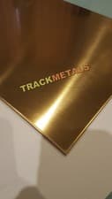Image of Brass Shim 315mm wide x 24" x .012"  Cz108