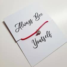 Image of Always Bee Yourself Charm Bracelet - Gift Bracelet with Bumble Bee Charm