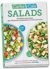 Image of Carbs & Cals Salads by Chris Cheyette (Paperback Book)