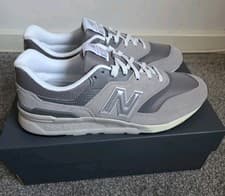 Image of UK 9.5 - New Balance 997H Grey / Marblehead / Silver Trainers CM997HCA