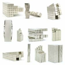 Image of Neodymium block bar magnets Small & Tiny 2mm to 12mm N35 N52 rare earth