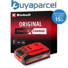 Image of Einhell Professional 4.0ah PLUS 18v Battery Slimline Dust Resistant LED PXC