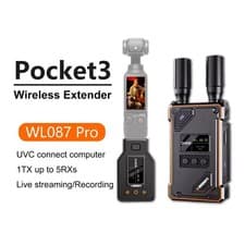 Image of VRRIIS WL087 Pro HDMI Extender Video Transmitter Receiver for DJI Pocket 3 4