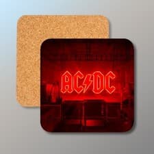 Image of AC/DC - Power Up - Cork Backed Coaster - FREE shipping