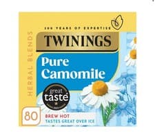 Image of Twinings Pure Camomile Tea, 80 Tea Bags