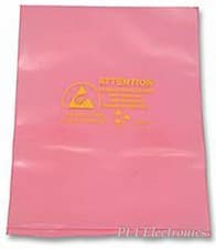 Image of MULTICOMP 001-0076 PINK ESD BAG, OPEN, 20X24", PK100