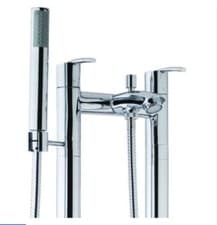 Image of Versaille Floorstanding bath shower mixer Tap  212349 Chrome 