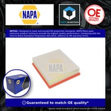 Image of Air Filter fits VAUXHALL MOVANO A 2.5D 01 to 10 NAPA 4405238 9121071 4416481 New