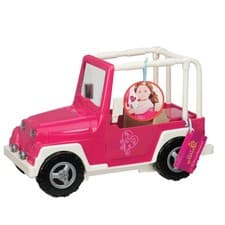 Image of Our Generation Jeep My Way and Highways 4x4 Vehicle Doll Playset *NEW*
