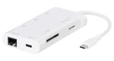 Image of 7-in-1 USB-C PD Multiport Adaptor with Digital A/V Cable / LAN / Card Reader - C