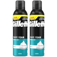 Image of Gillette Shave Foam Sensitive 2 x 250ml