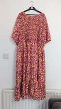 Image of NEW Yours Limited Collection Summer Dress Size 30 - 32