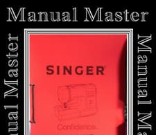 Image of Singer Confidence 7465 Sewing Machine instructions Manual - Machine Not included