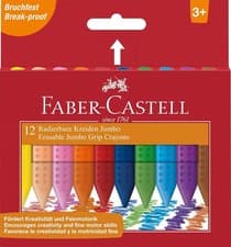 Image of Faber-Castell Jumbo Grip Crayons (Pack of 12)