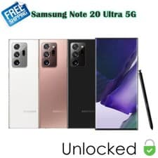 Image of Samsung Galaxy Note 20 Ultra 5G SM-N986U 12GB+128GB Unlocked Smartphone 6.9 in