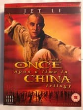 Image of ONCE UPON A TIME IN CHINA TRILOGY DVD PART 1 2 3 MOVIE FILM Original UK Release